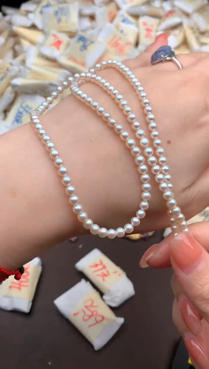 【闪购商品】淡水珍珠颈饰银S925镶嵌一