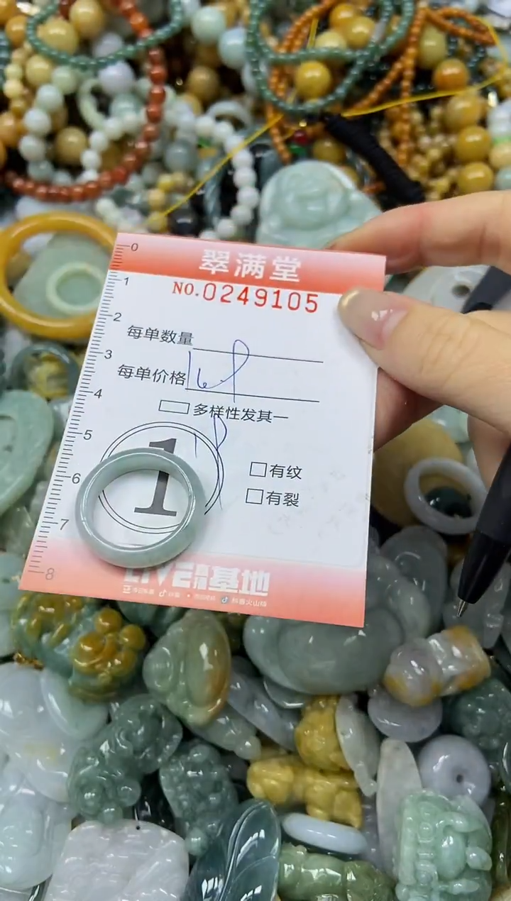 未镶嵌挂件翡翠闪购0249105
