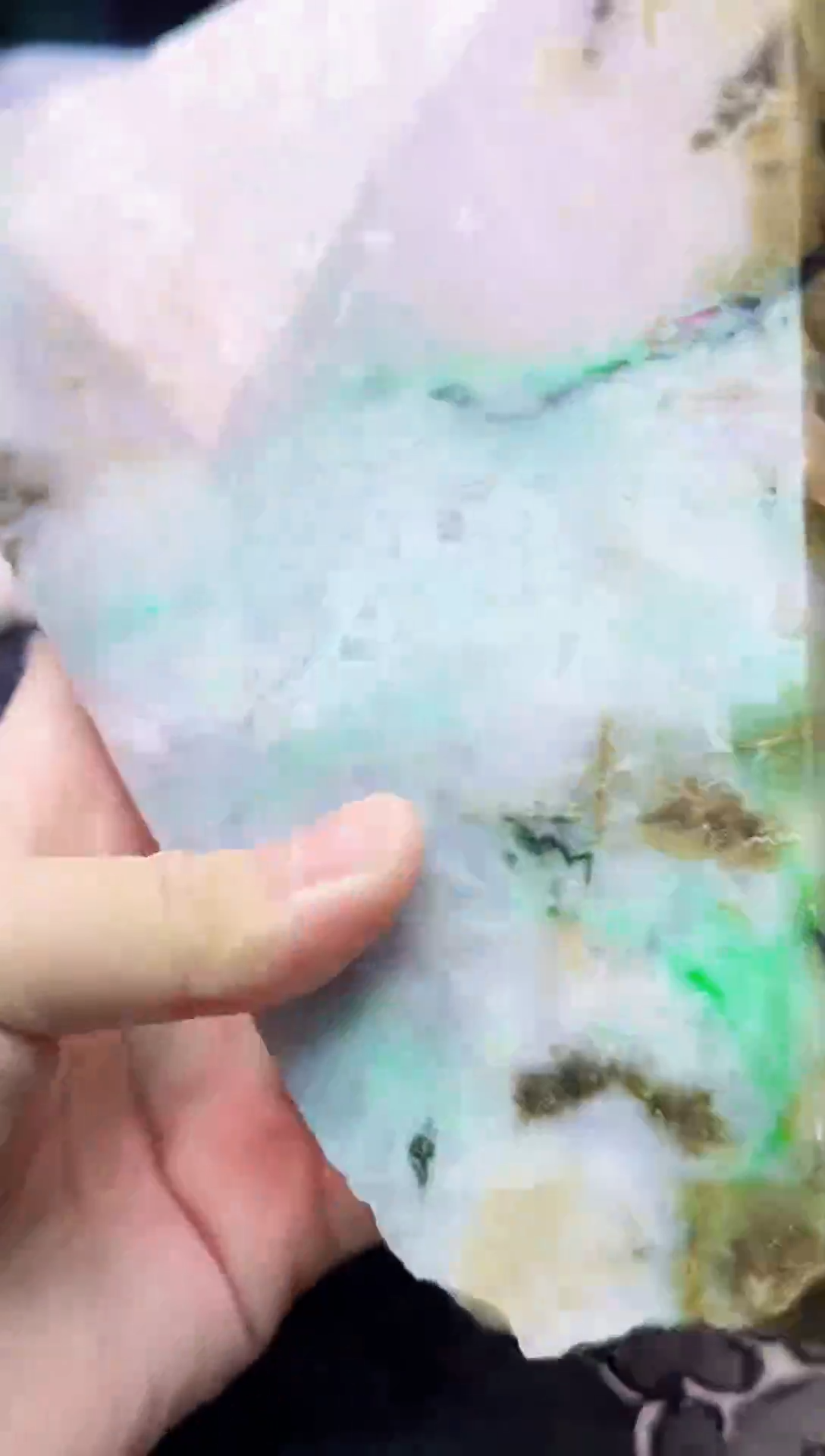 配石翡翠用****0080天然A货翡翠