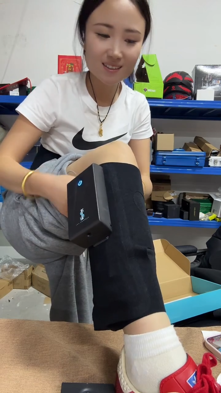 自动充气腿部按摩一副