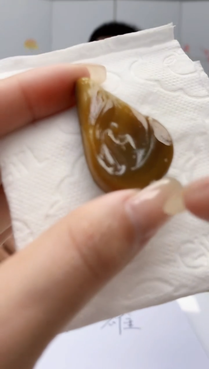 【闪购商品】定制翡翠未镶嵌3916lr毛货挂件41