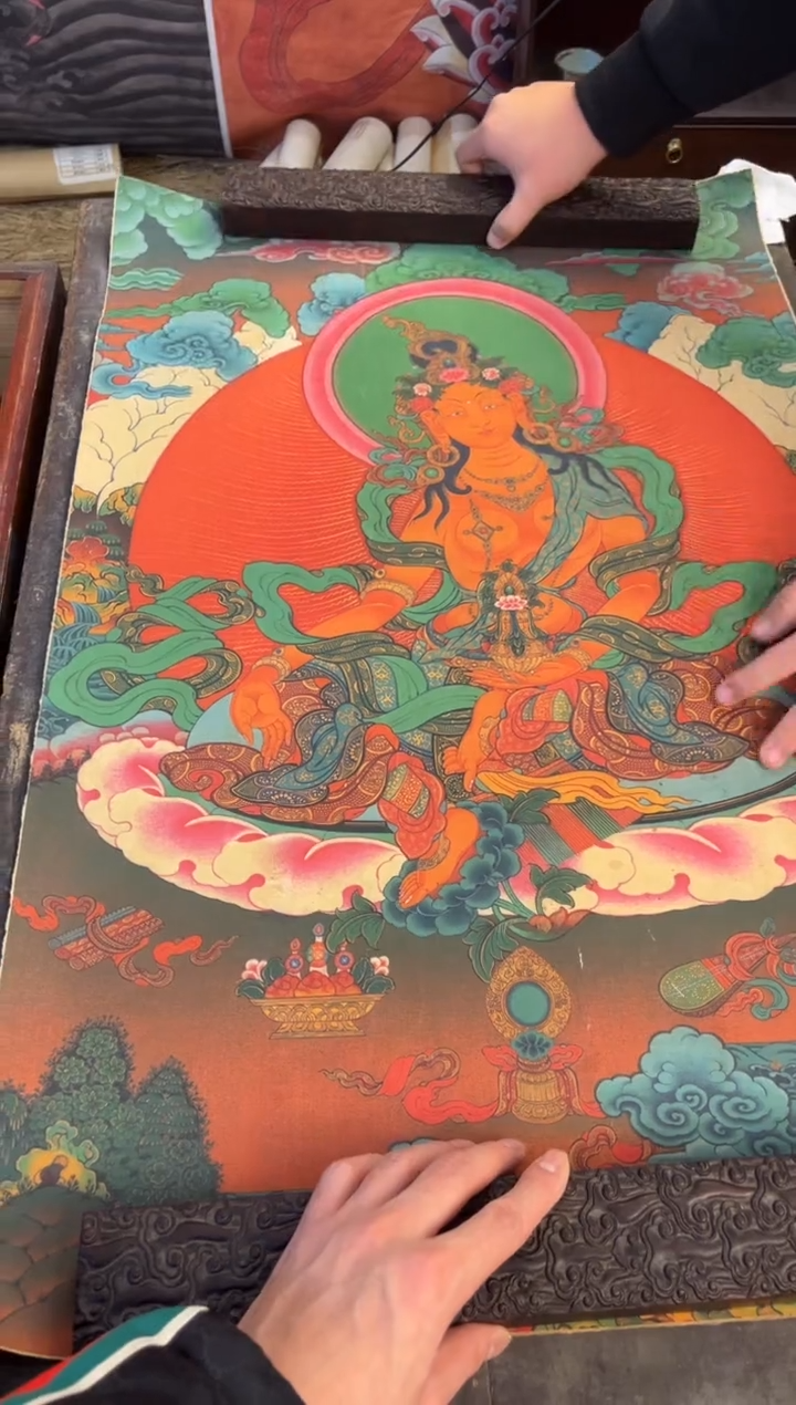 卷轴画大朱画院老六专属AA81