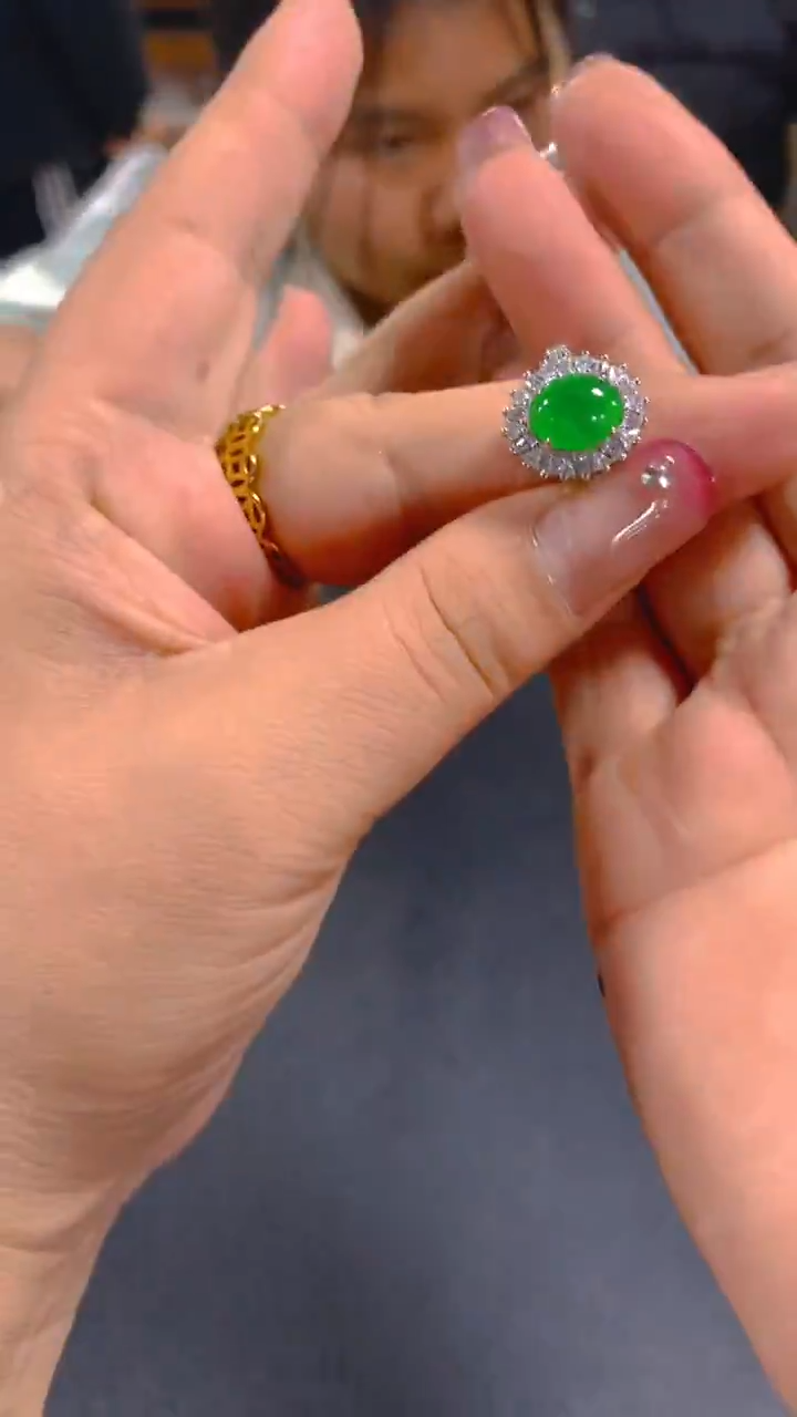 【闪购商品】翡翠戒指未镶嵌1035098322多样性发其一