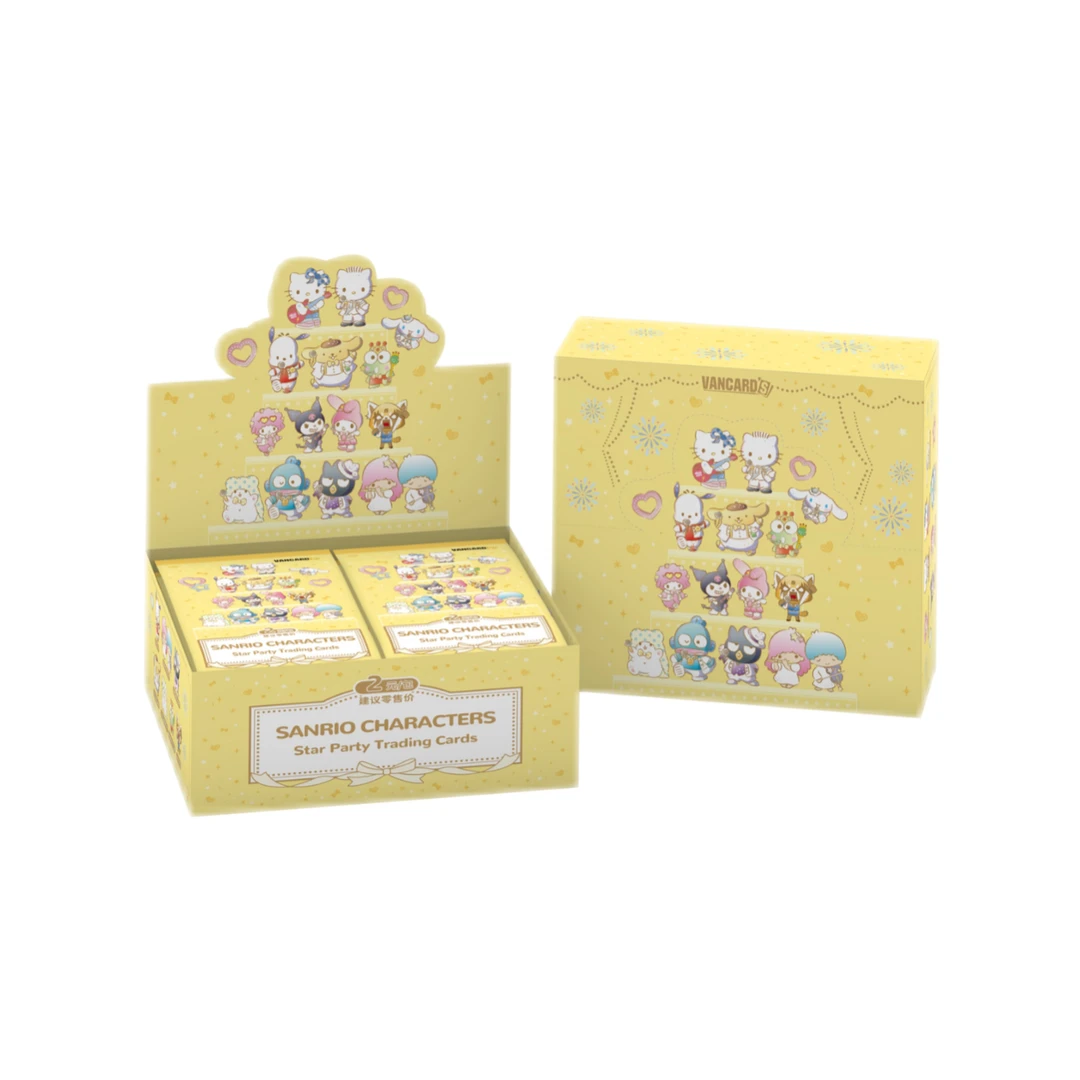 【福袋】万画云游三丽鸥家族萌星派对萌趣包-收藏卡牌