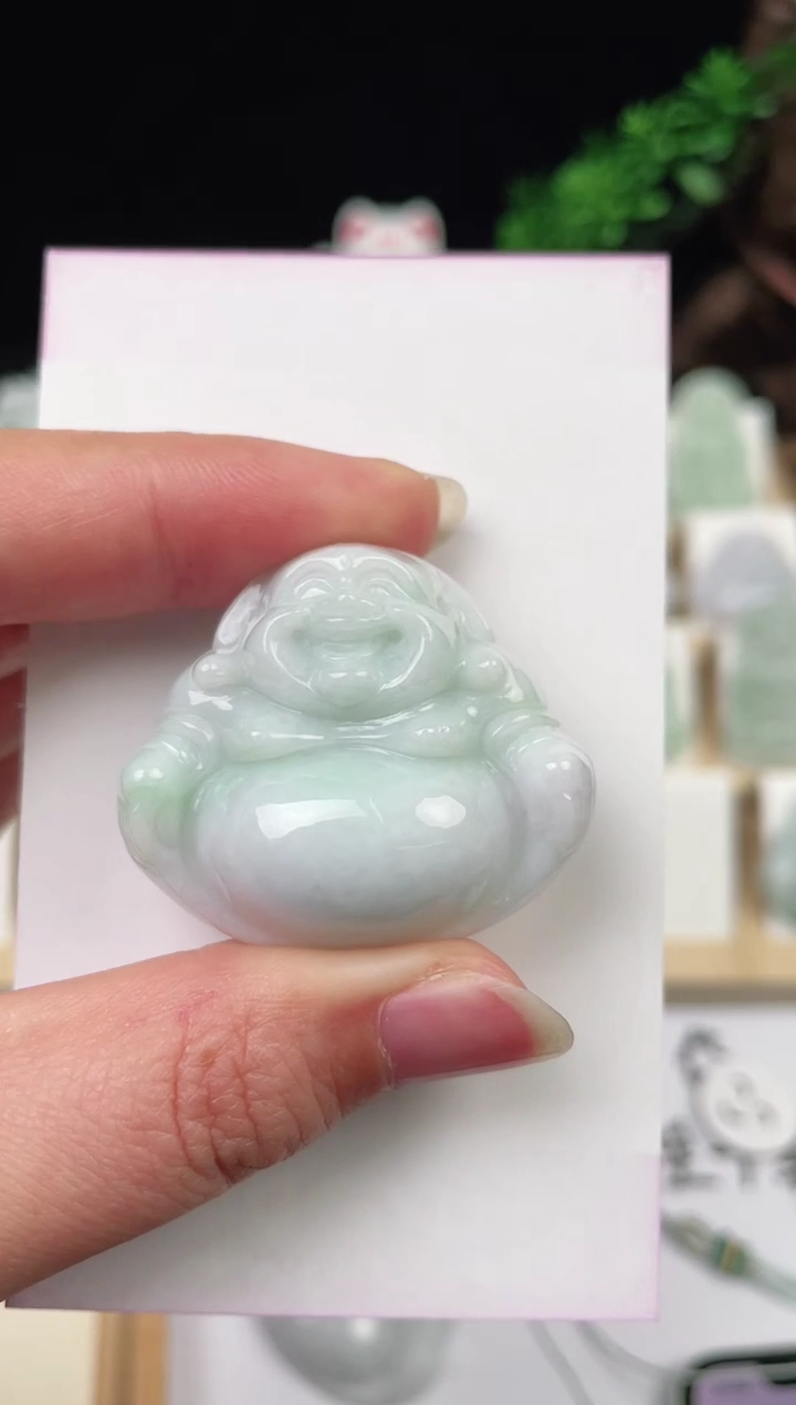 【闪购商品】翡翠颈饰未镶嵌佛公