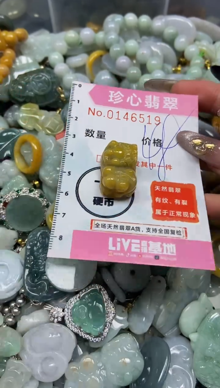 【闪购商品】翡翠颈饰未镶嵌闪购0146519