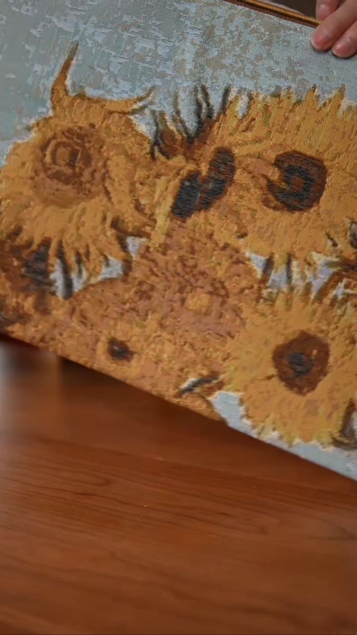 当代法国蔻合挂毯【梵高·向日葵】