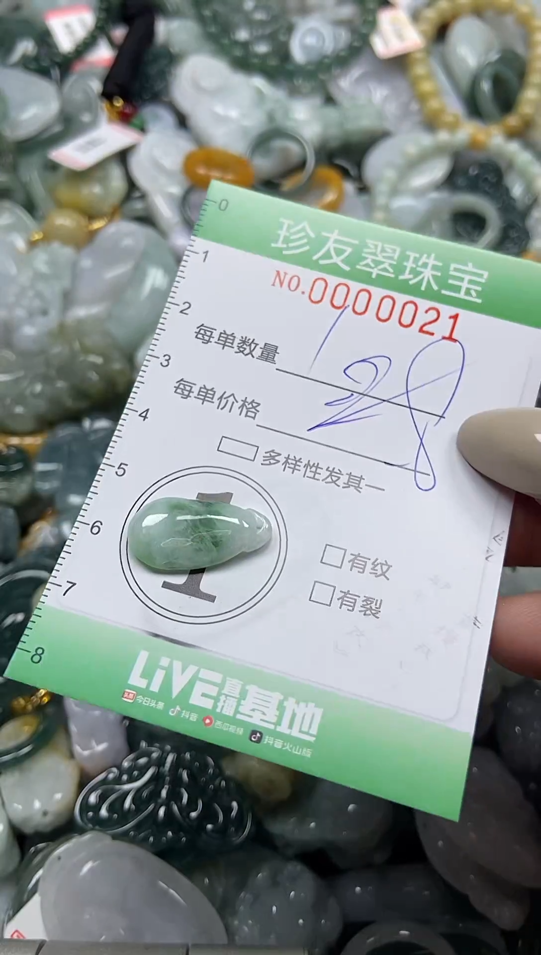 颈饰未镶嵌翡翠闪购0000021