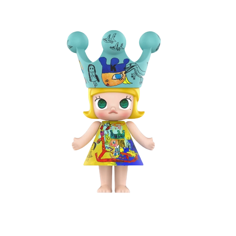 POP MART/泡泡玛特MEGA ROYAL MOLLY 400% 童心皇冠公主摆件（A）