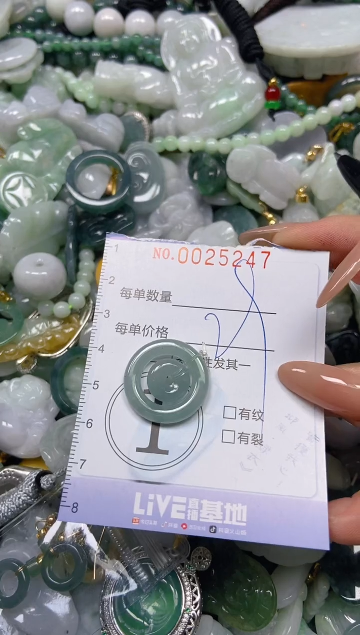 【闪购商品】翡翠颈饰未镶嵌闪购0025247