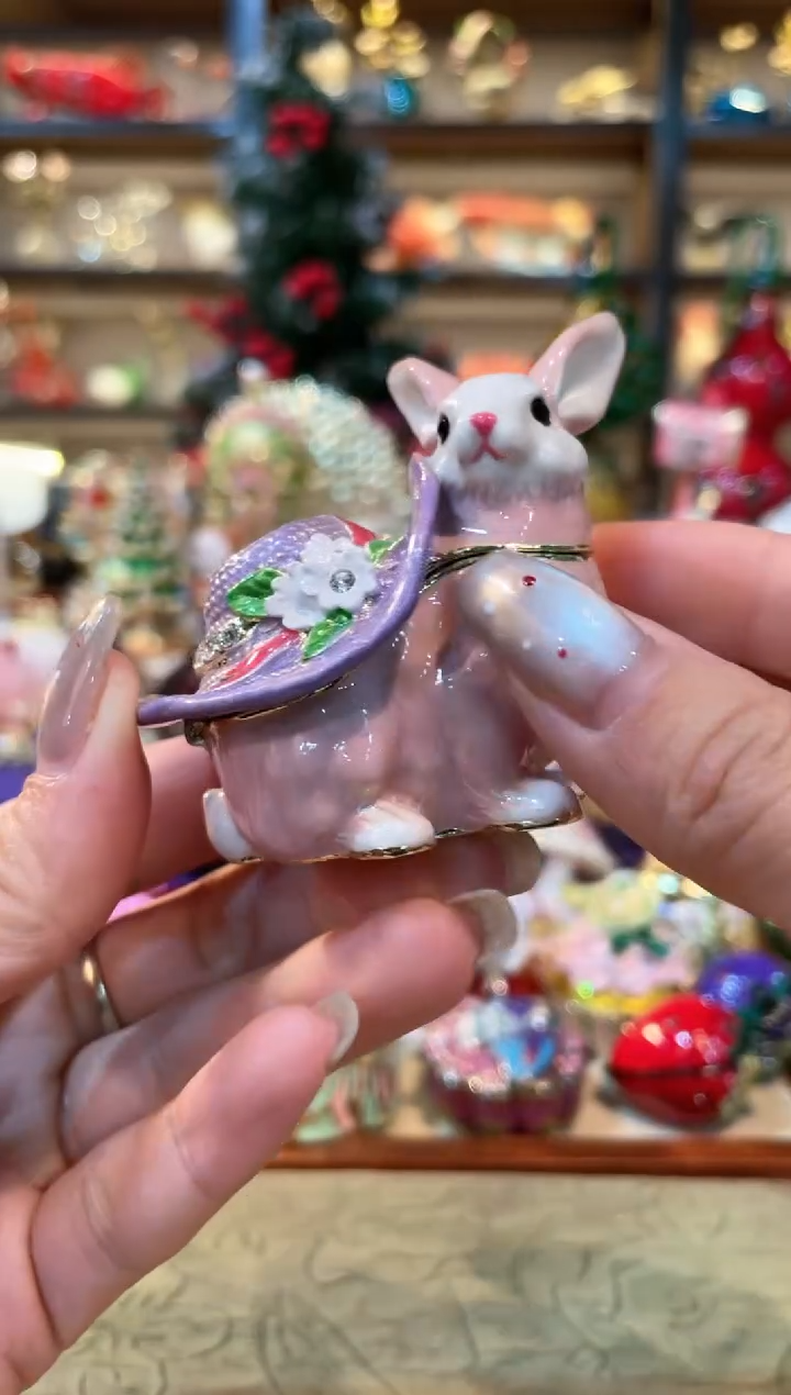 【闪购商品】 珐琅彩精致首饰盒