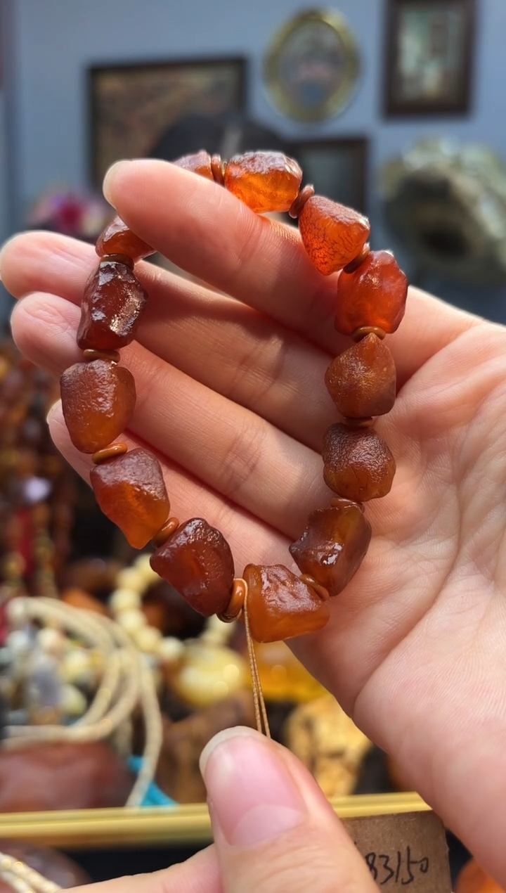 手串琥珀未镶嵌手串