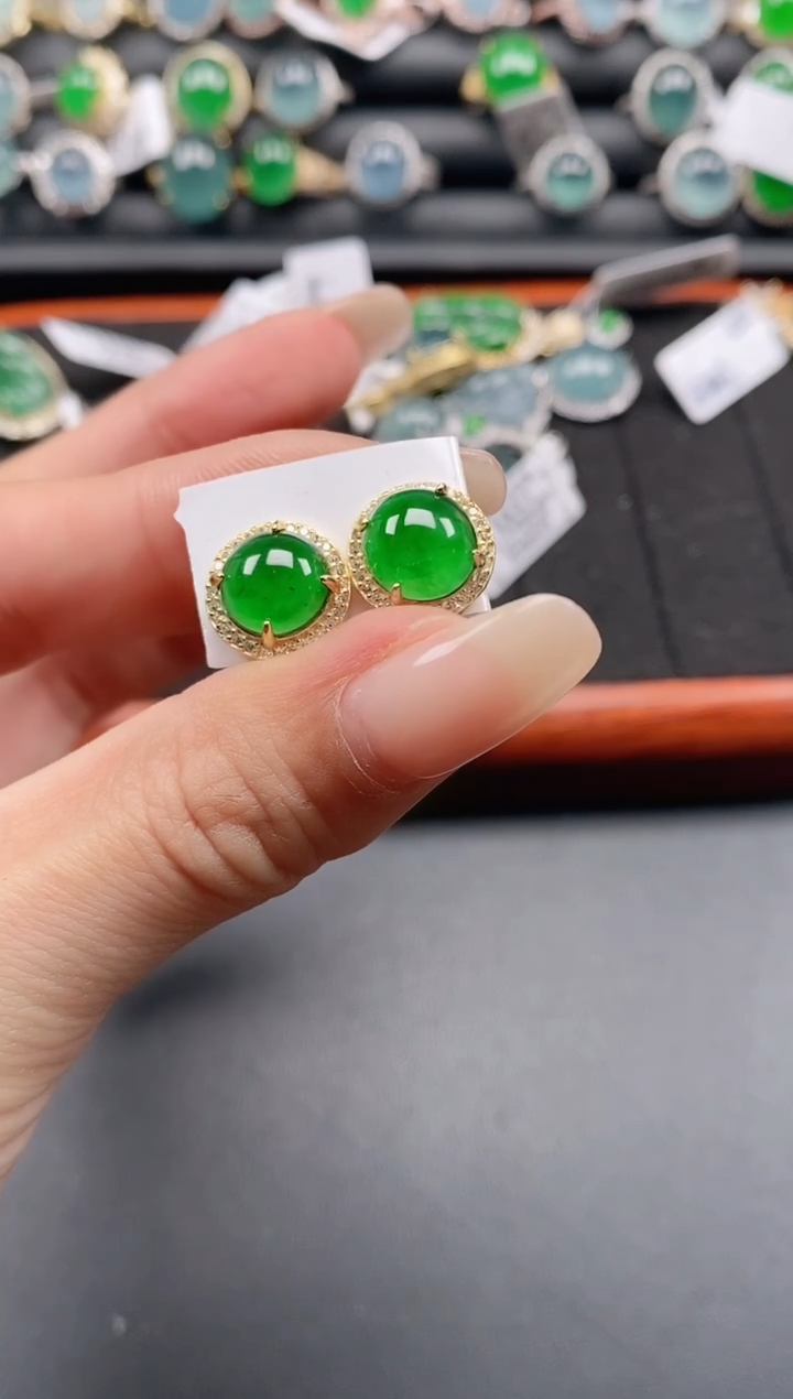 银S925镶嵌戒指翡翠111111