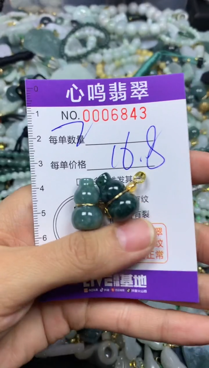 【闪购商品】翡翠颈饰未镶嵌闪购006843