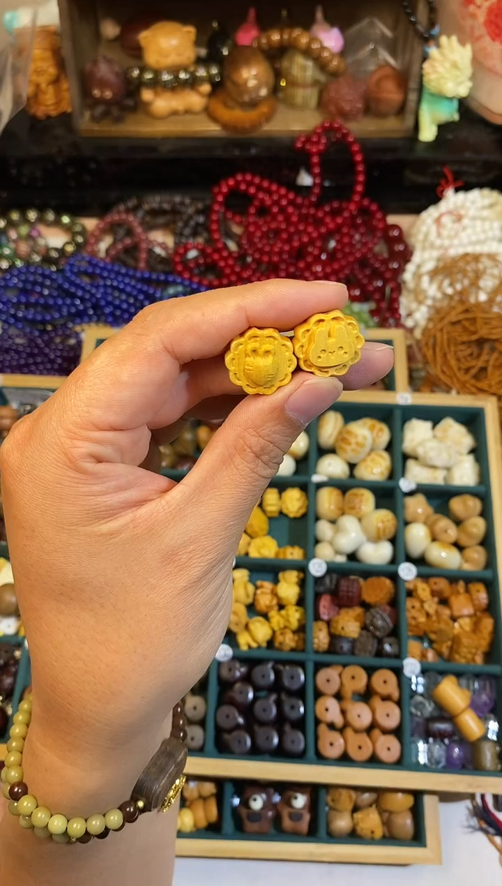 非洲檀香手串/手链兔兔胡萝卜发2