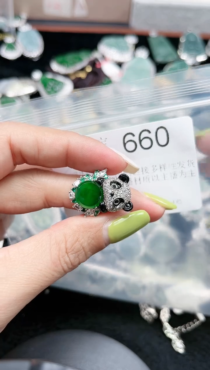 【闪购商品】翡翠颈饰未镶嵌660赠皮绳