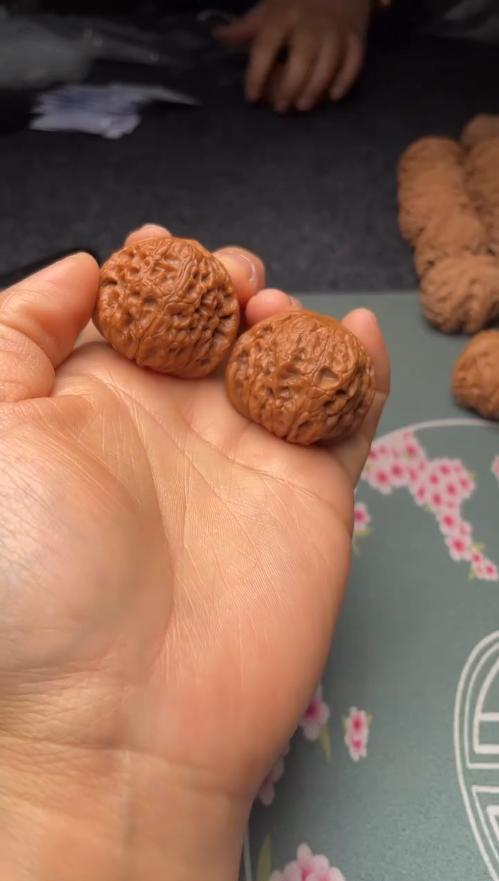 把件文玩核桃w218    大团圆    34尺