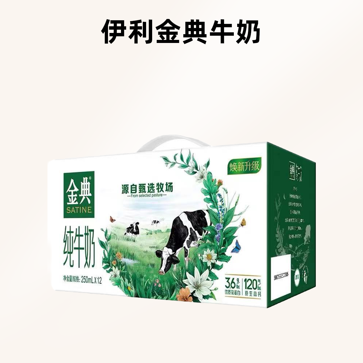 新日期伊利金典牛奶250/ml*12 