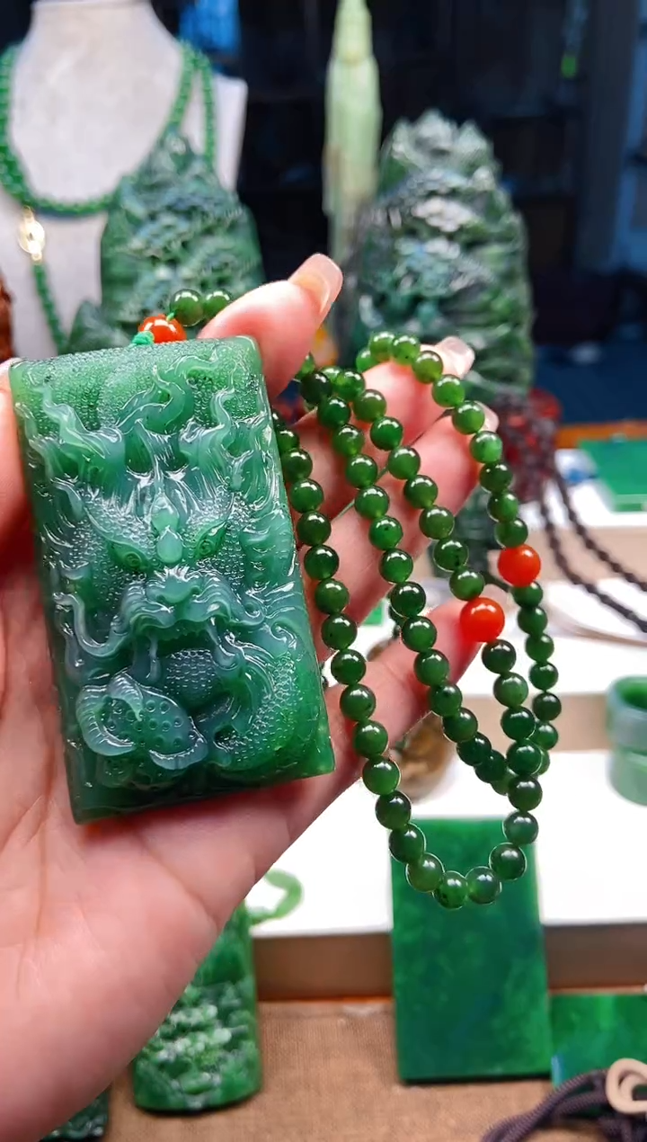 【闪购商品】和田玉未镶嵌挂件1