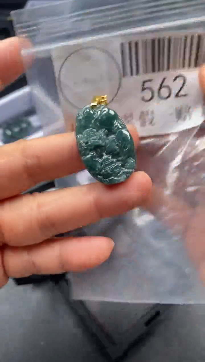 吊坠(不含链)未镶嵌翡翠562