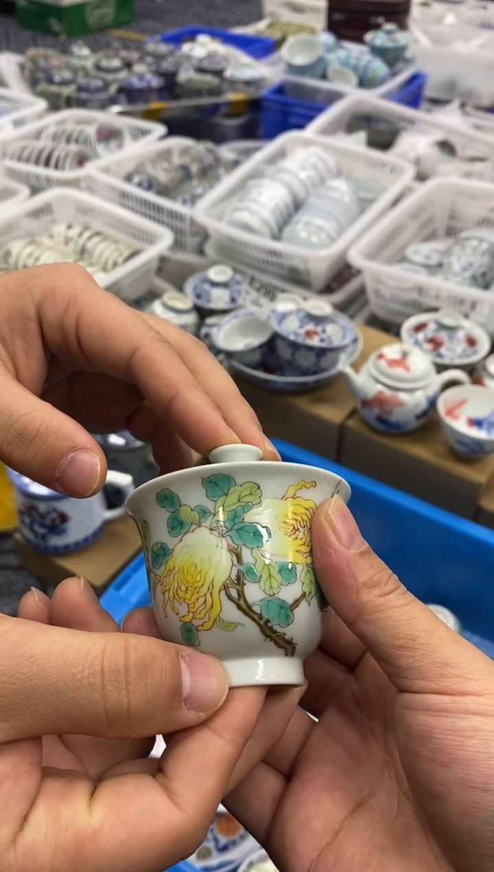 摆件陶景德陶瓷茶具容量约80