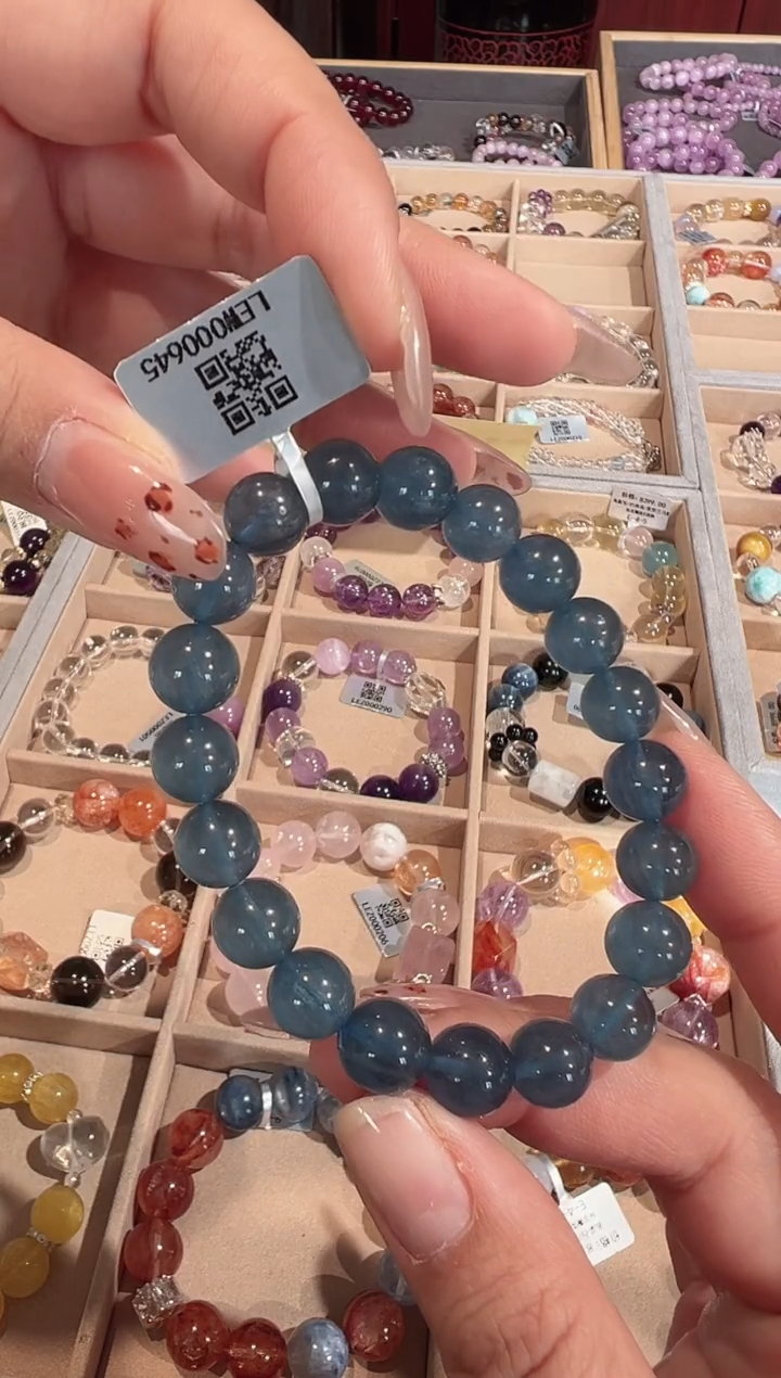 未镶嵌手串萤石手串