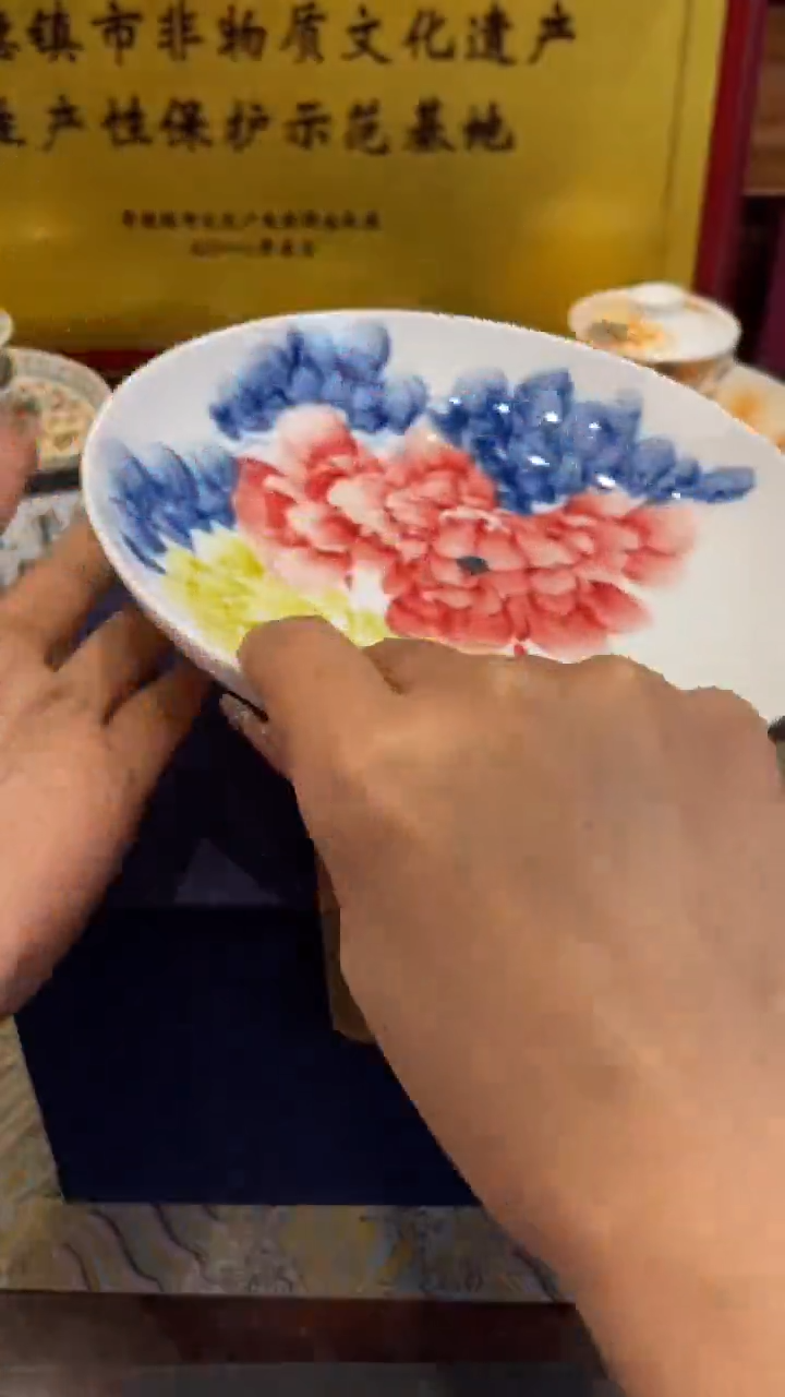 杯子陶景德镇手工手绘陶瓷