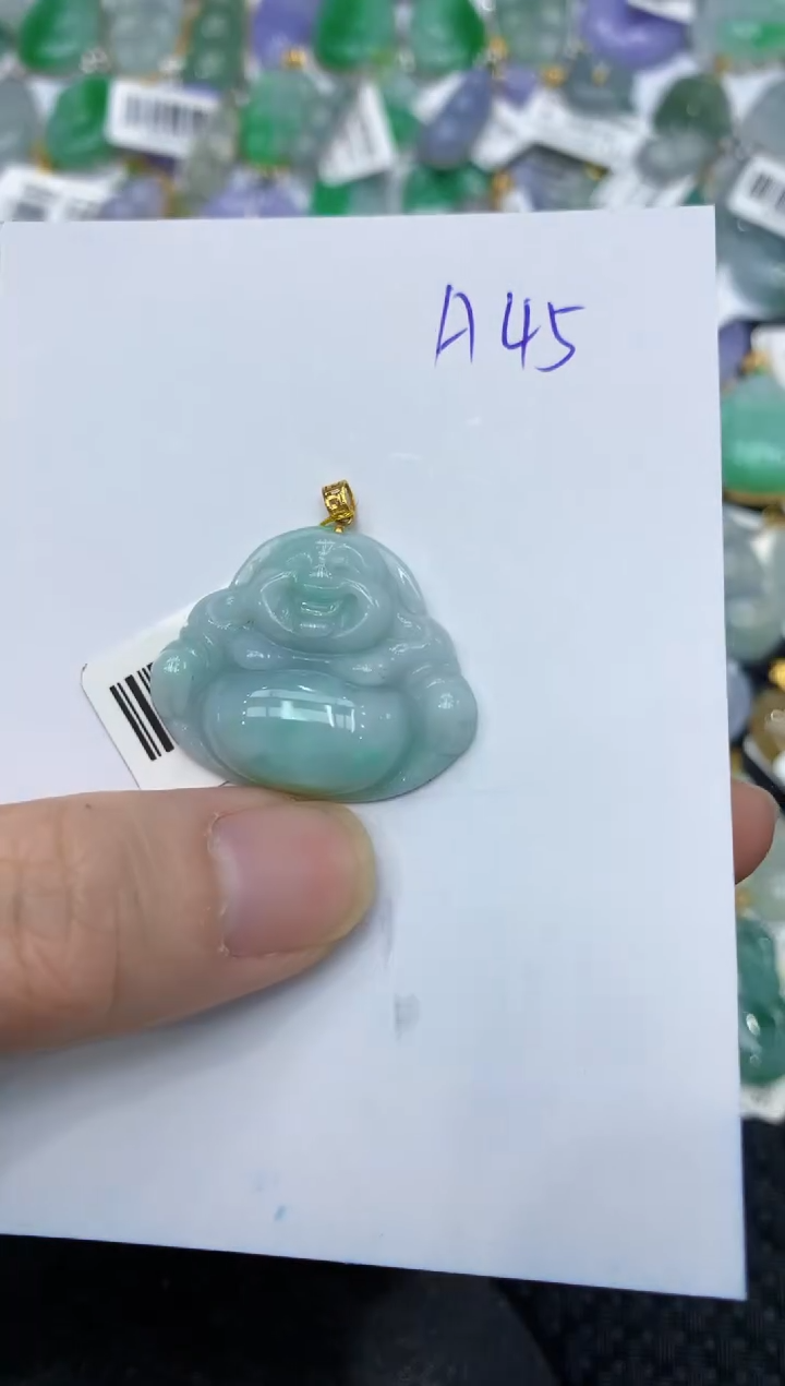 【闪购商品】翡翠颈饰18K金镶嵌11111111111