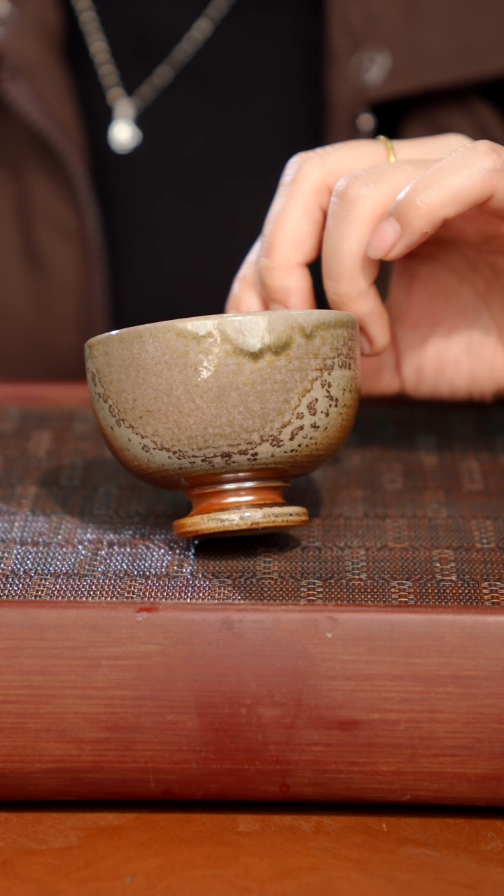 陶瓷奢瓷/瑞寅柴烧茶器（杯子）0143