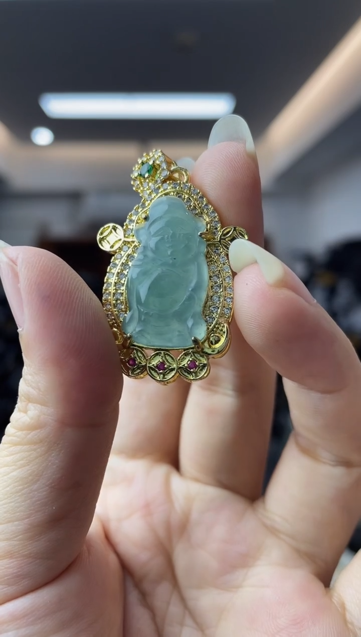 【闪购商品】翡翠未镶嵌颈饰多样性一件发货