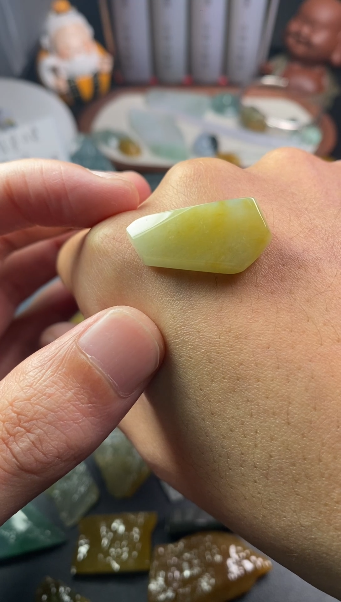 未镶嵌定制翡翠翡翠片料定制未镶嵌11.25-10