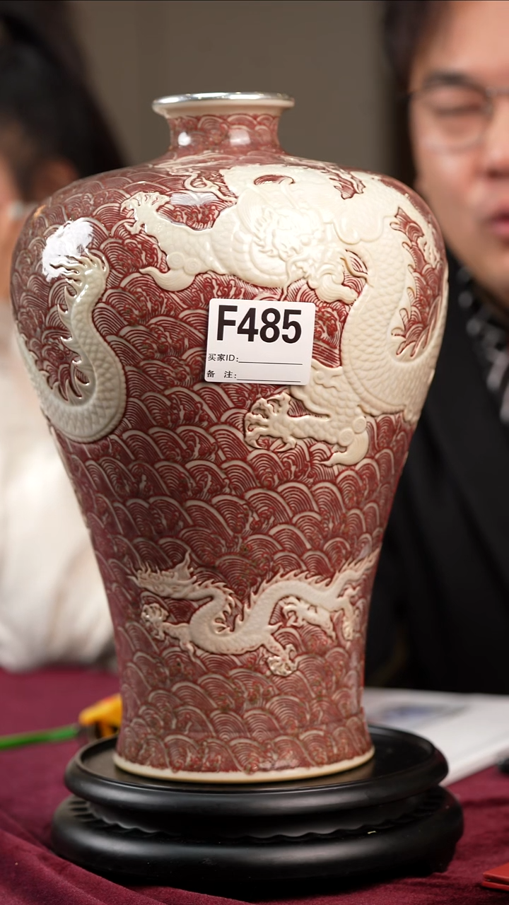 【闪购商品】摆件景德镇陶瓷青花赏瓶485