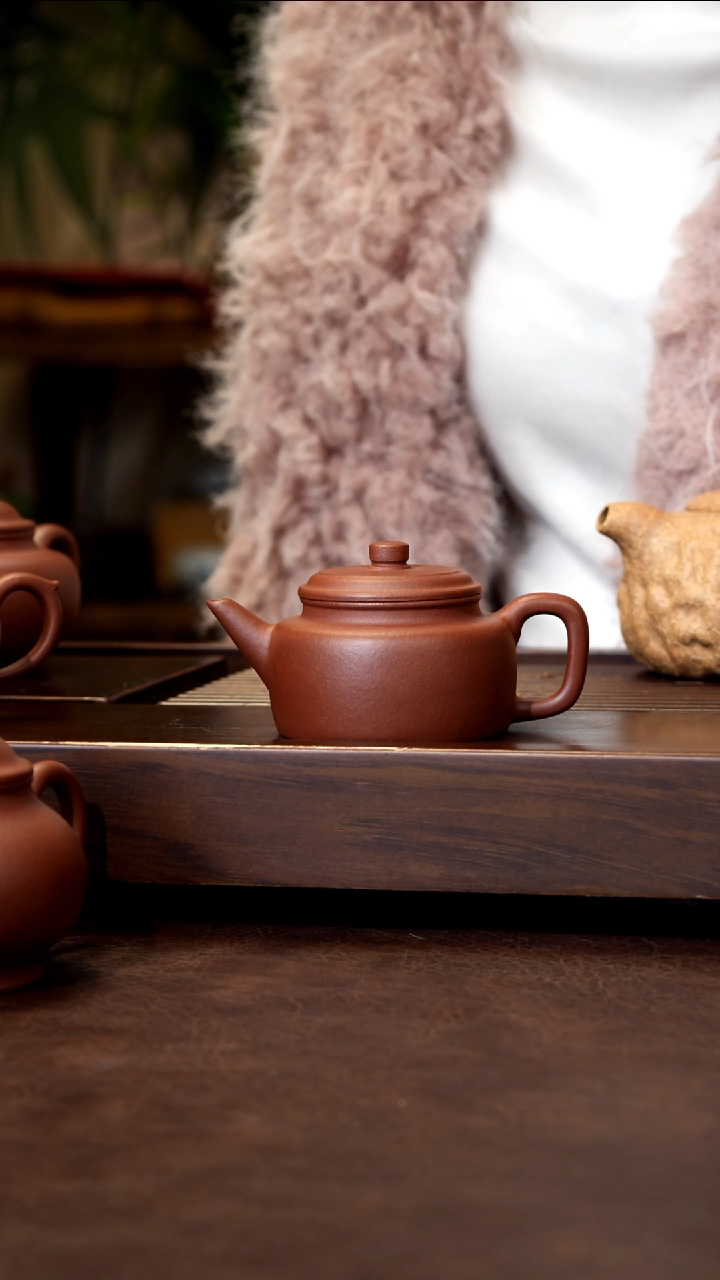 茶壶紫砂底槽清剑流德钟100cc左右