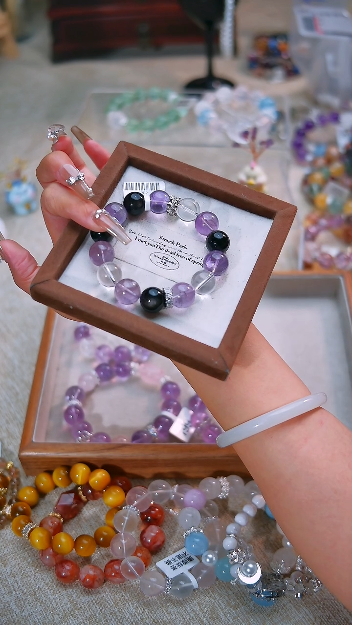 【闪购商品】水晶手链未镶嵌多样性发货颜色微差【要拍两单！！】