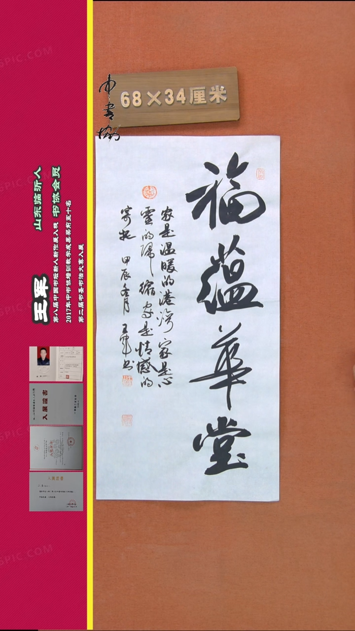 【闪购商品】书法150王军书法作品