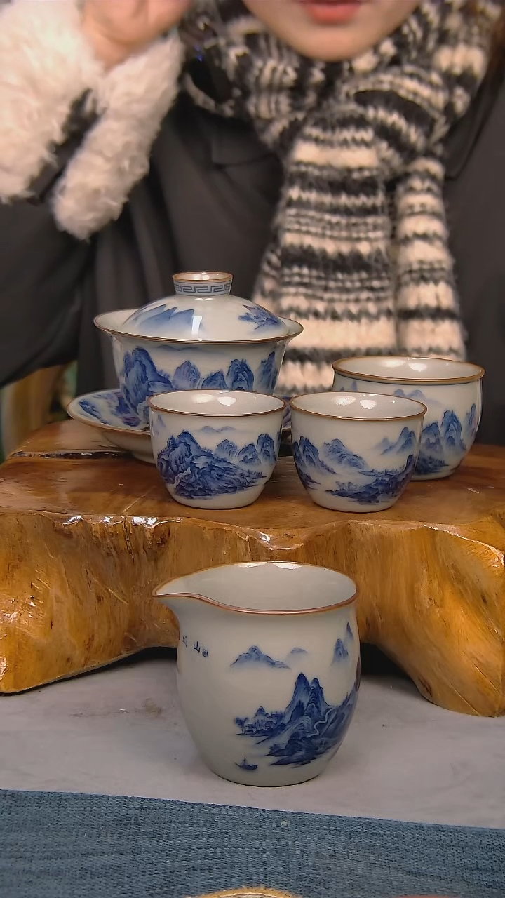 【闪购商品】简装家用款5件套 陶瓷家用茶具系列