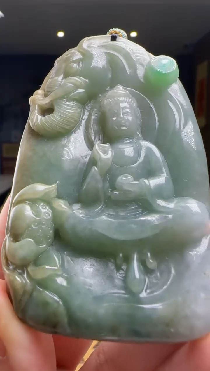 【闪购商品】翡翠颈饰未镶嵌YJ@@WS50218H068