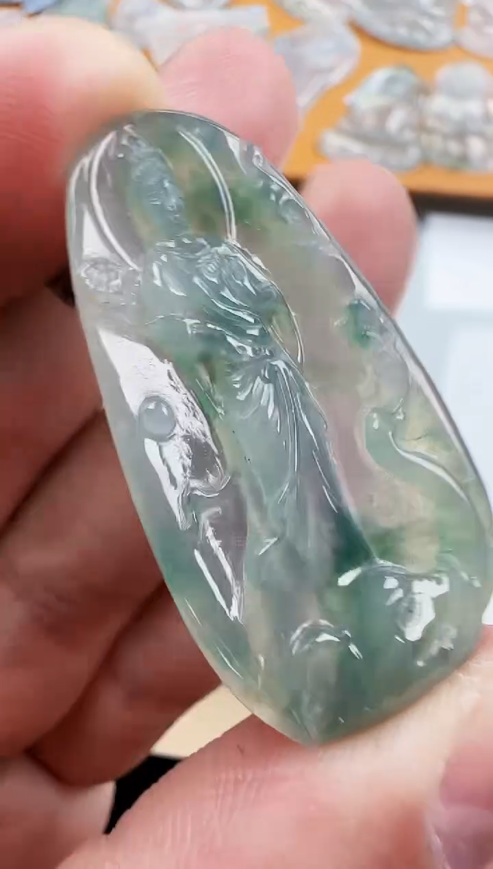 【闪购商品】翡翠颈饰未镶嵌缅甸天然翡翠