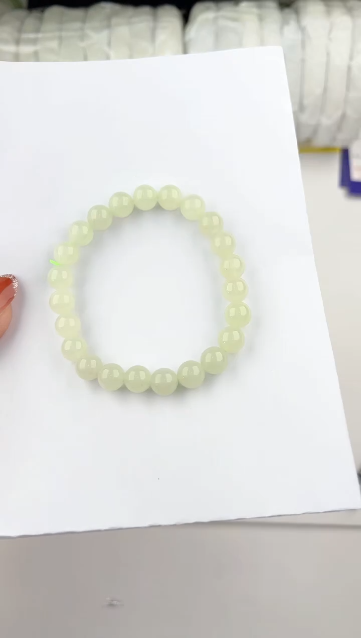 【闪购商品】和田玉手链未镶嵌1颜色微差无瑕