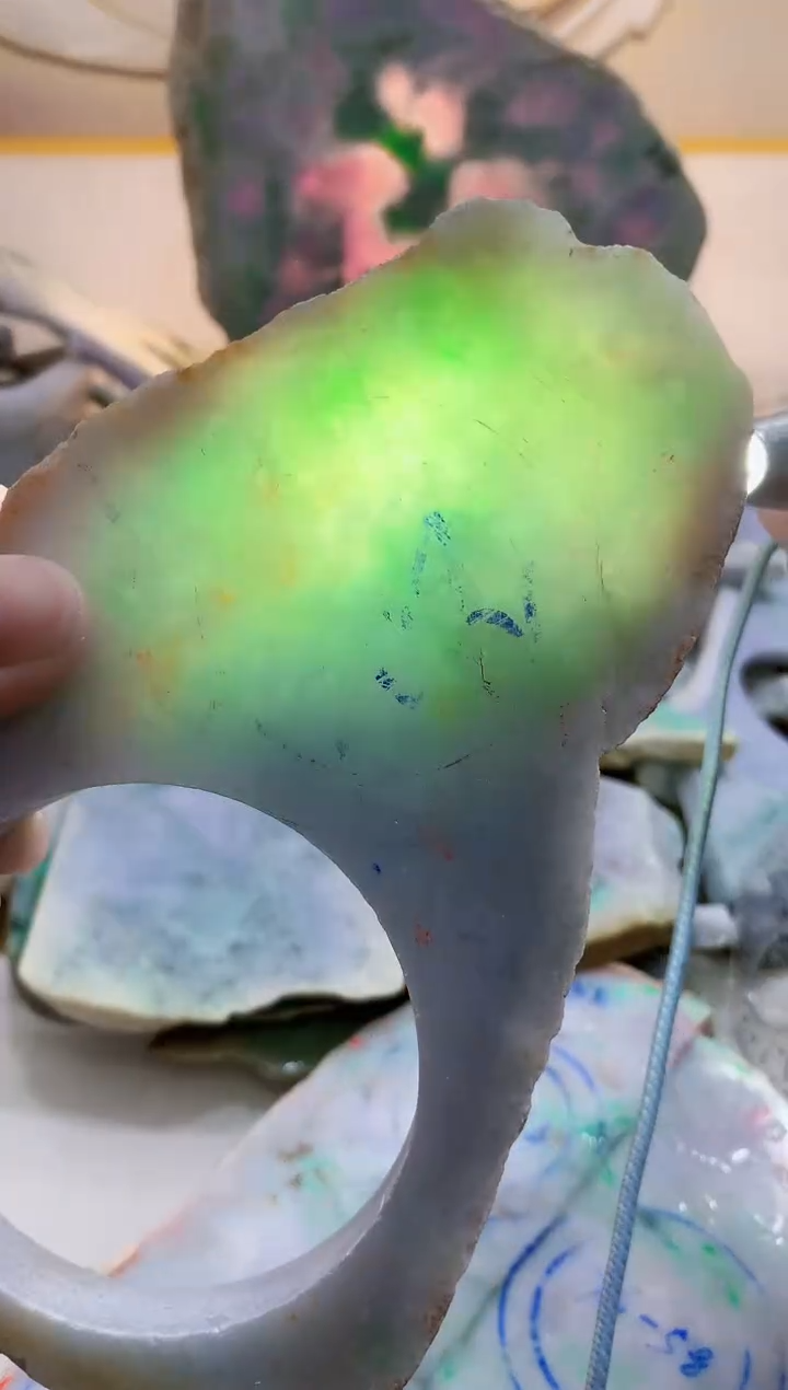 翡翠挂件未镶嵌0林0翡翠珠宝973