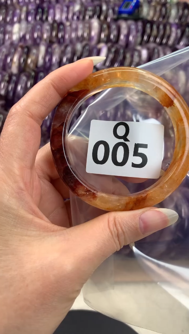 【闪购商品】水晶水晶手镯Q未镶嵌005-57