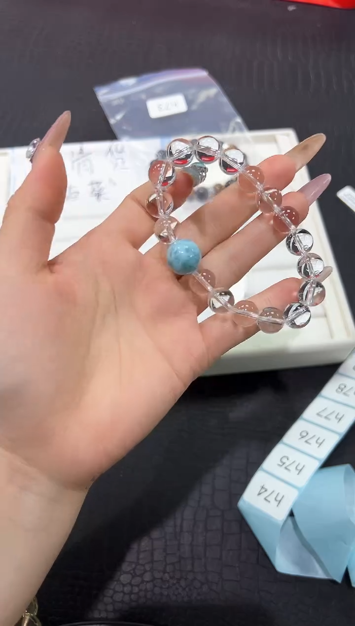未镶嵌手串水晶74h多样性发其一【1条】默认微瑕
