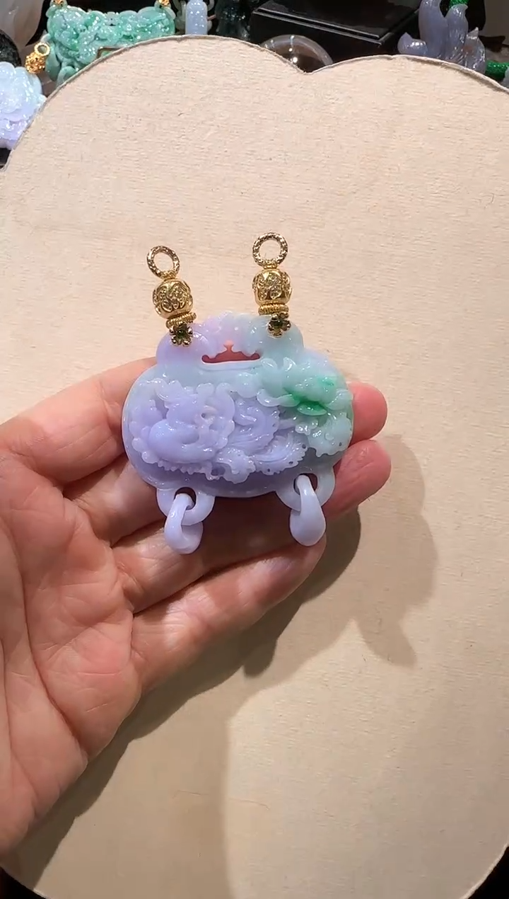 【闪购商品】翡翠颈饰未镶嵌国风