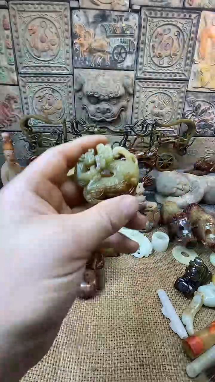 【闪购商品】和田玉（糖玉）挂件未镶嵌1