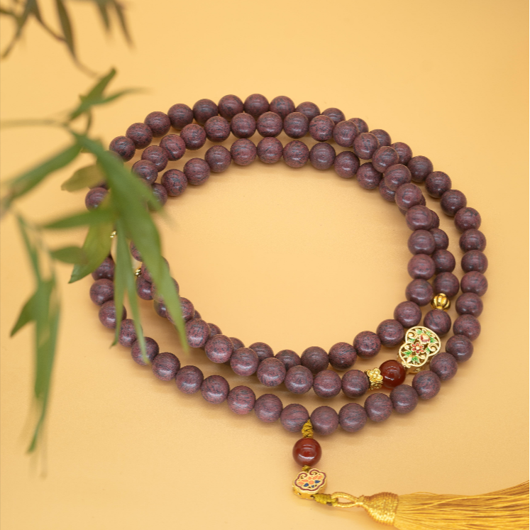 【紫星香身丸108子（0.8））】古法合香-泥塑品