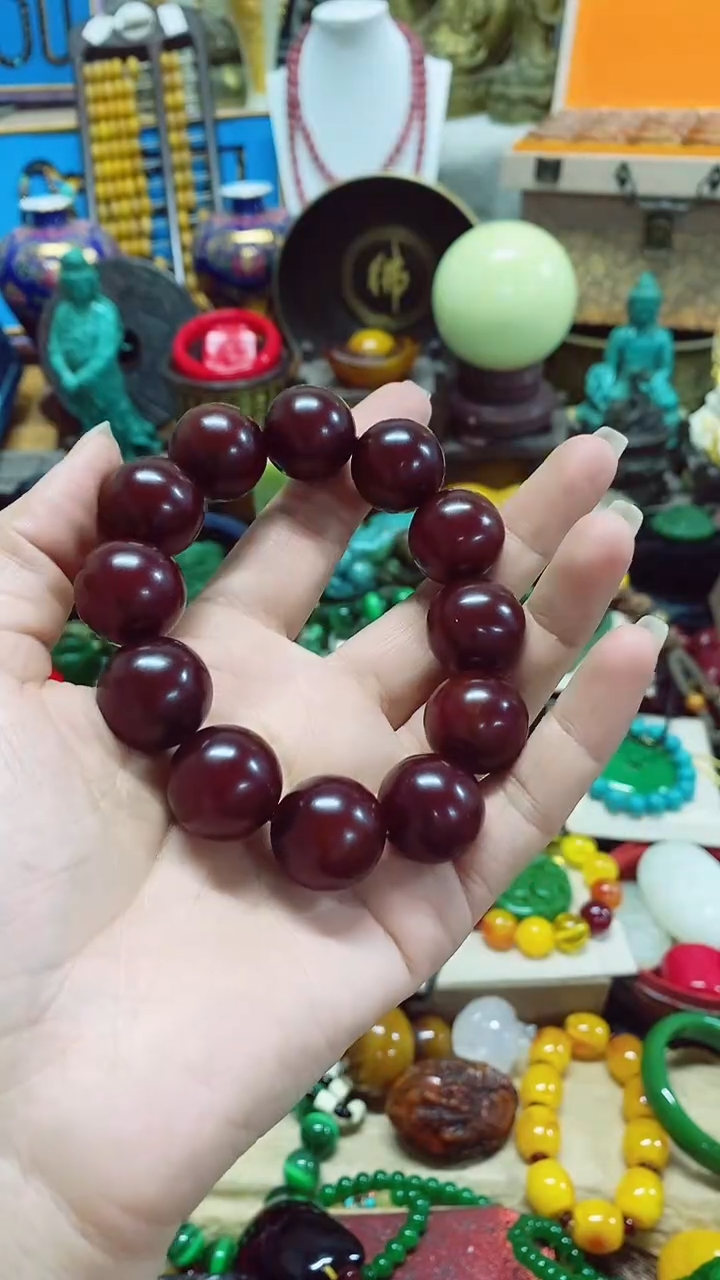 【闪购商品】琥珀手串未镶嵌主播推荐主播推荐