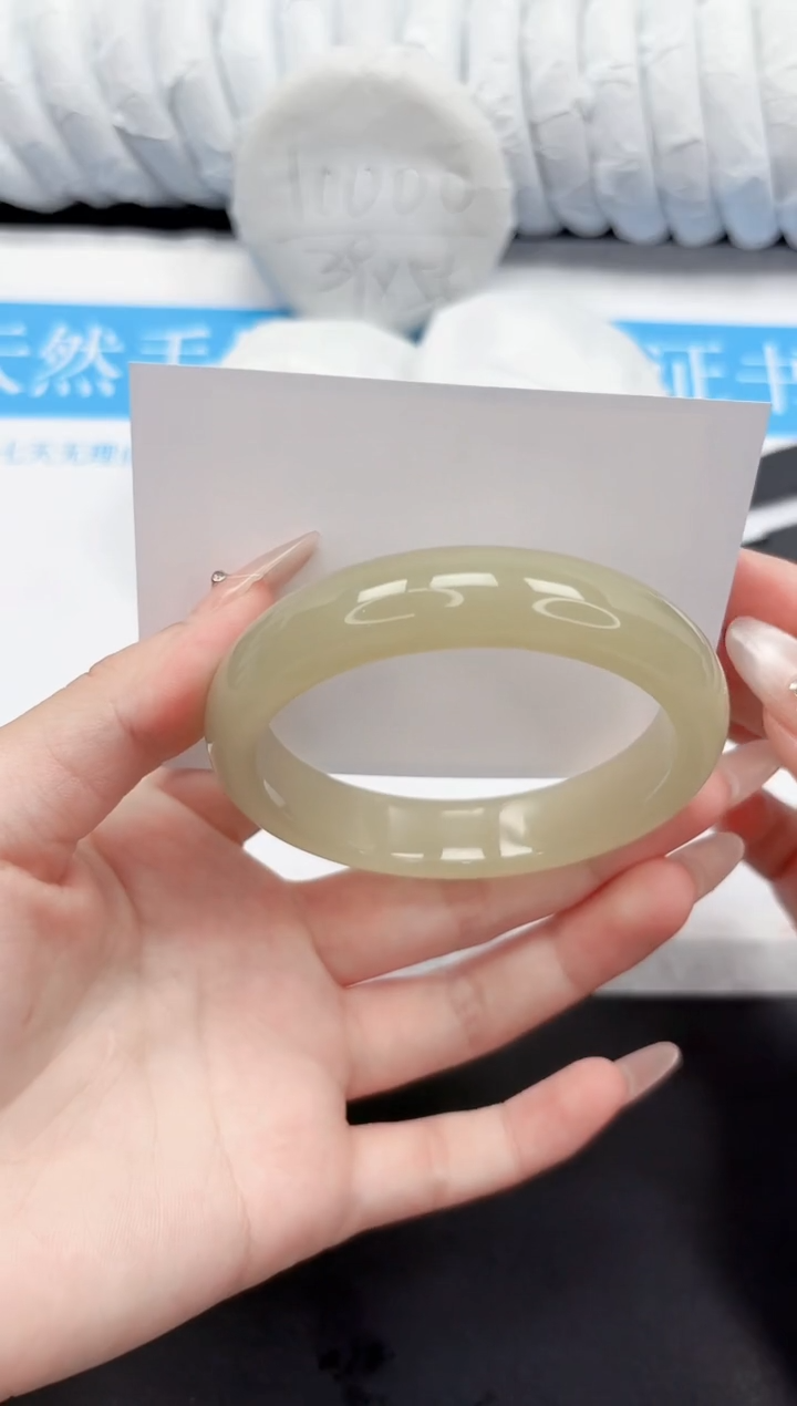 手镯石英质玉未镶嵌44-55.6