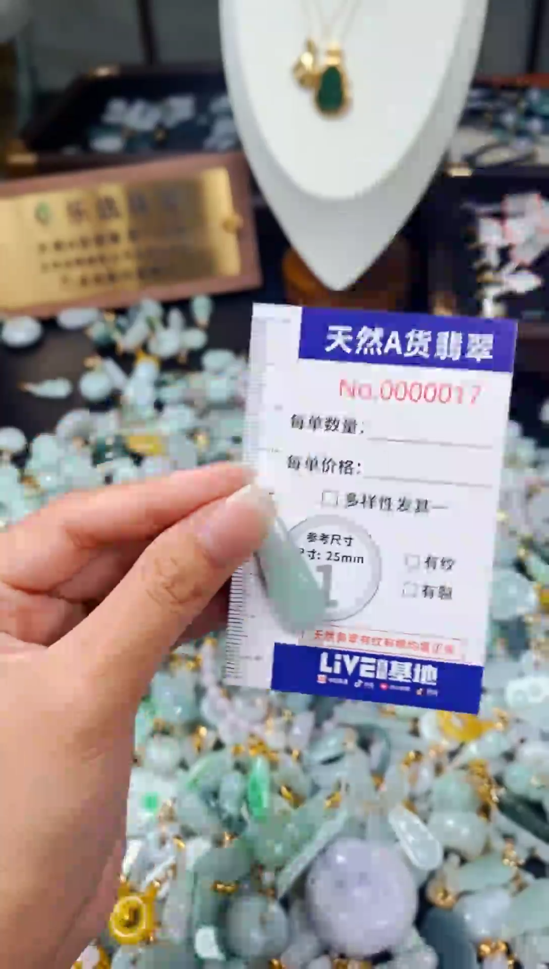 颈饰未镶嵌翡翠17