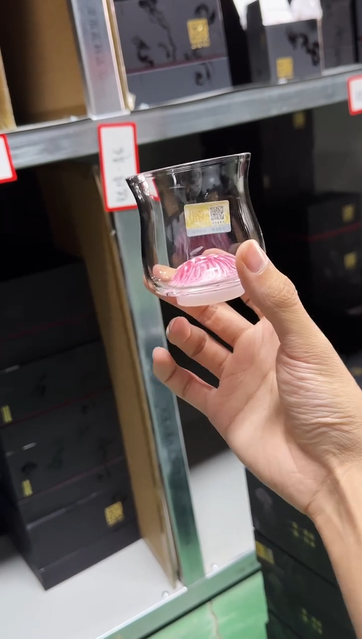 祈福主人杯粉凤尾  晶焱金标