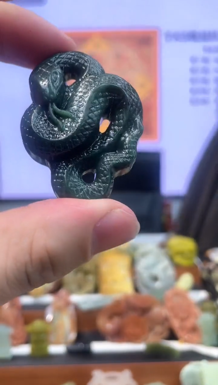 【闪购商品】岫玉吊坠未镶嵌·